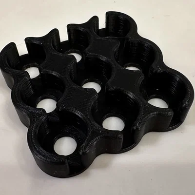 Khay đựng lọ peptide 3D tiện lợi cho tủ lạnh