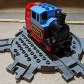 Bàn xoay cho tàu hỏa đồ chơi (Tương thích Lego Duplo) - Thumbnail 3
