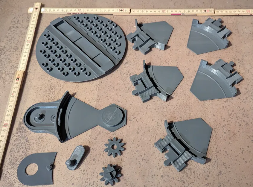 Bàn xoay cho tàu hỏa đồ chơi (Tương thích Lego Duplo) - Image 6