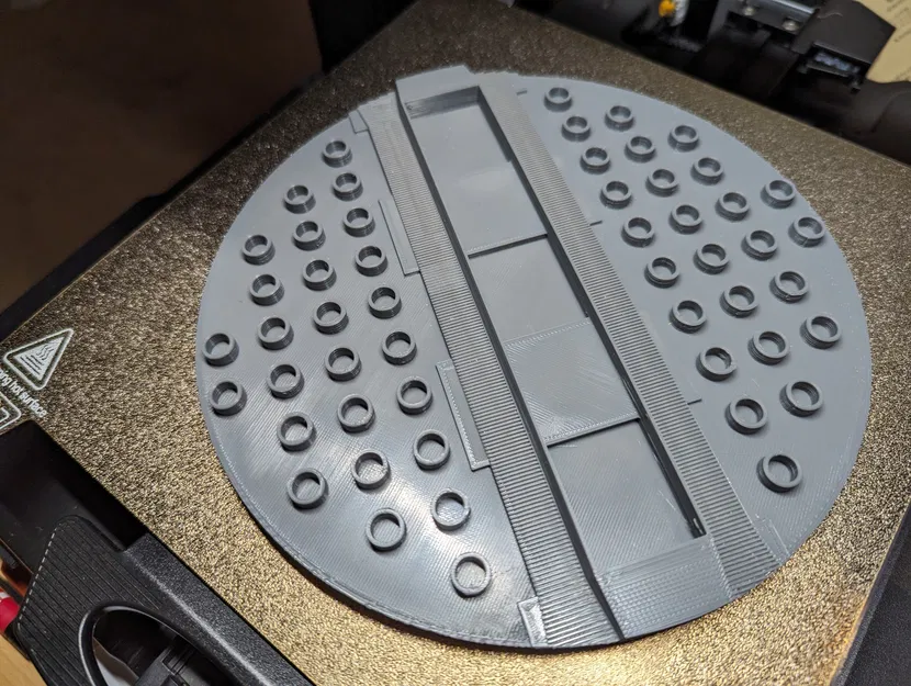 Bàn xoay cho tàu hỏa đồ chơi (Tương thích Lego Duplo) - Image 7