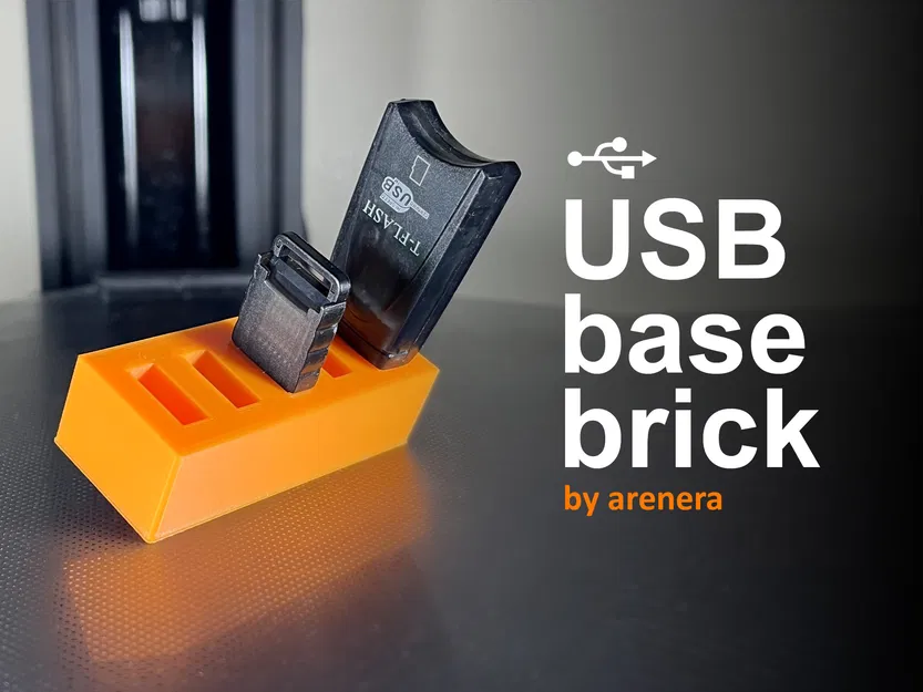 Đế cắm USB Brick: Giải pháp lưu trữ USB gọn gàng trên bàn làm việc - Image 1