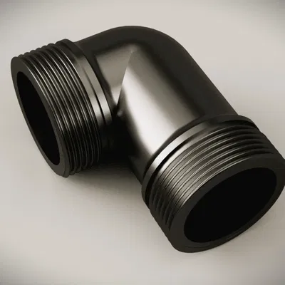 Ống nối co 90 độ Compact với ren BSP 1 1/2" (Dùng cho máy bơm nước)