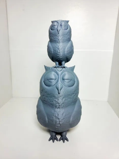 Chú Cú Con Ngái Ngủ (Sleepy Owl) - Image 1