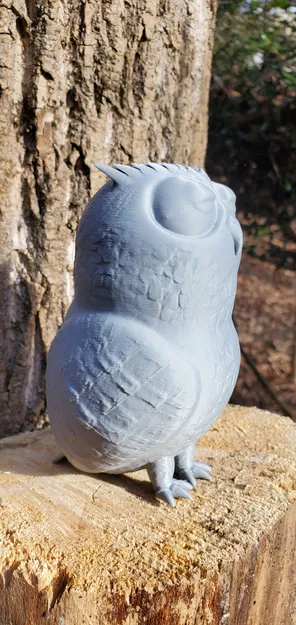 Chú Cú Con Ngái Ngủ (Sleepy Owl) - Image 2