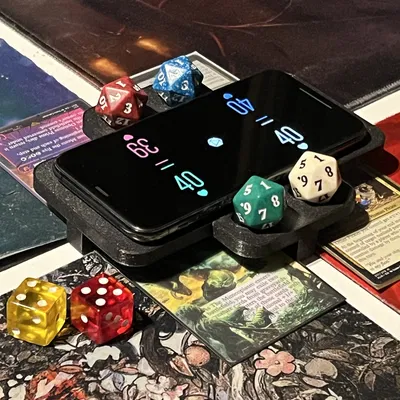 Đế để điện thoại và đếm Commander cho MTG
