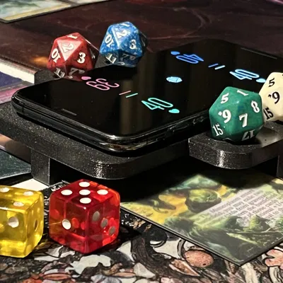 Đế để điện thoại và đếm Commander cho MTG