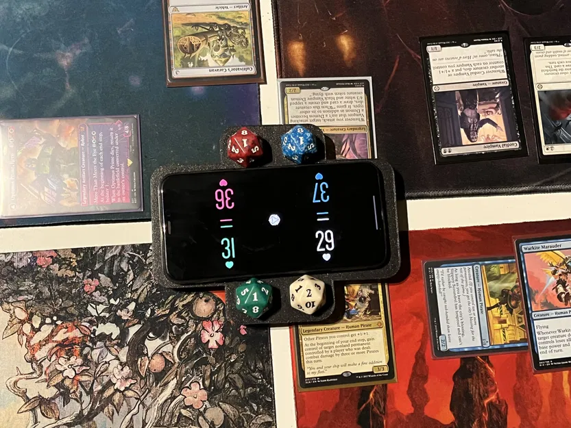 Đế để điện thoại và đếm Commander cho MTG - Image 4