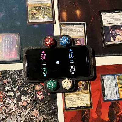 Đế để điện thoại và đếm Commander cho MTG