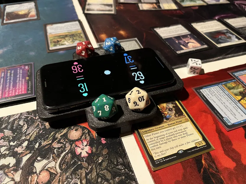 Đế để điện thoại và đếm Commander cho MTG - Image 8