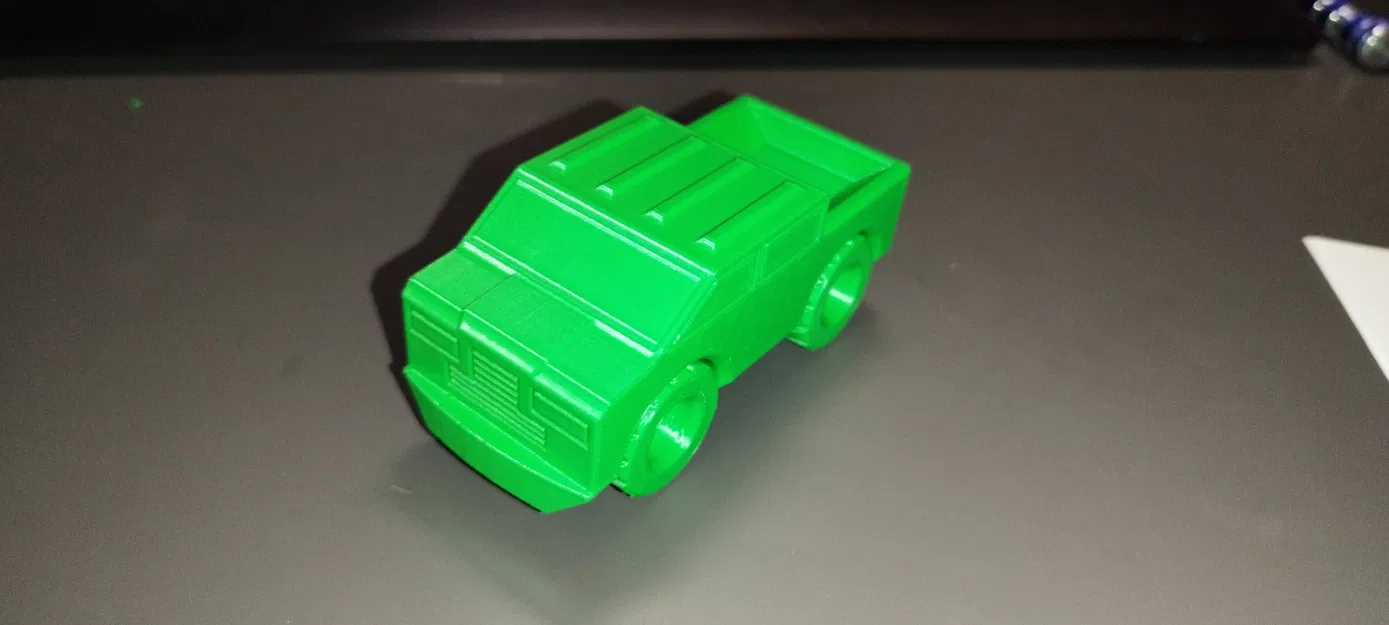 Mô hình xe bán tải đồ chơi in 3D Print-In-Place không cần lắp ráp - Image 2