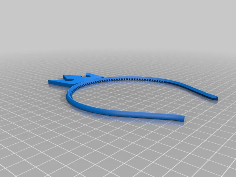 Bờm tóc vương miện (Crown hair band) - Phụ kiện in 3D dễ thương cho bé - Image 2