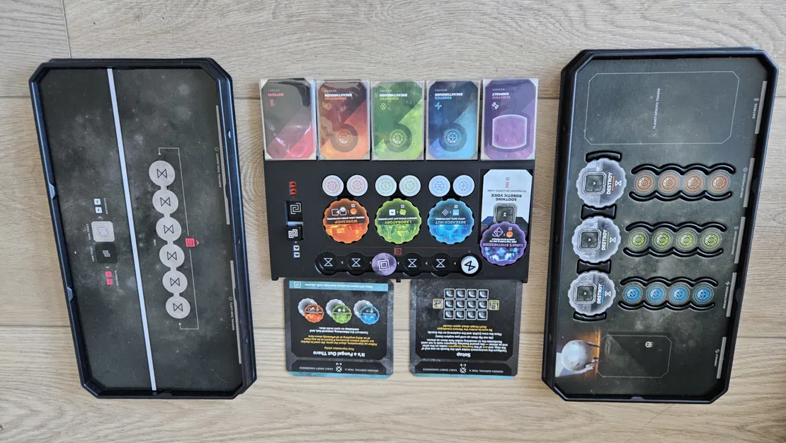 Unsettled Board Game - Khay Đựng Kết Hợp Time & Breakthrough Board - Image 1