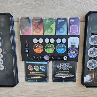 Unsettled Board Game - Khay Đựng Kết Hợp Time & Breakthrough Board