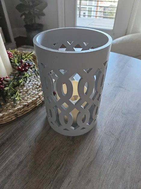Mẫu in 3D Candle Holder: Đèn lồng trang trí tinh tế cho không gian nhà - Image 1