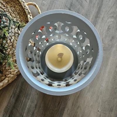 Mẫu in 3D Candle Holder: Đèn lồng trang trí tinh tế cho không gian nhà