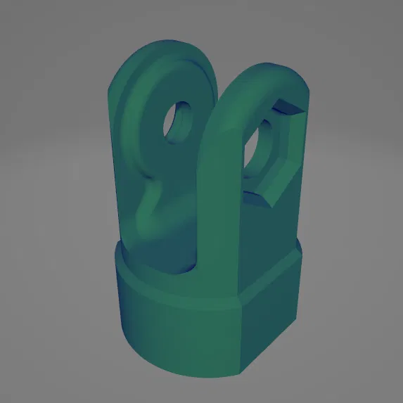 Ngàm chuyển đổi HyperX QuadCast sang chân boom arm 5/8 inch - Image 1