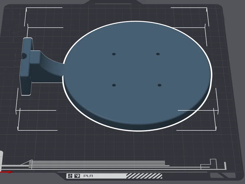 Giá Treo Tường Cho Unifi U6 Enterprise AP - Image 1