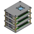Bộ khung xếp chồng cho Raspberry Pi (Stackable Raspberry Pi/s) - Thumbnail 1