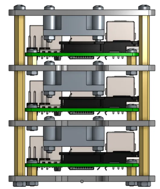 Bộ khung xếp chồng cho Raspberry Pi (Stackable Raspberry Pi/s) - Image 4