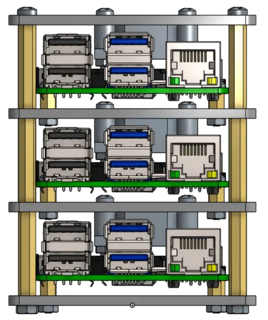 Bộ khung xếp chồng cho Raspberry Pi (Stackable Raspberry Pi/s) - Image 7