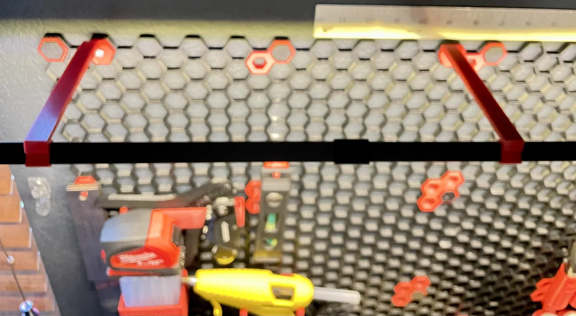 HSW - Giá đỡ đèn LED cho Honeycomb Storage Wall - Image 3