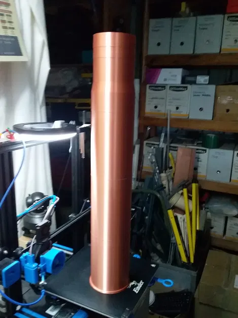 Mô hình vỏ đạn 88mm Kwk 36 HE cho xe tăng Tiger I - Image 5