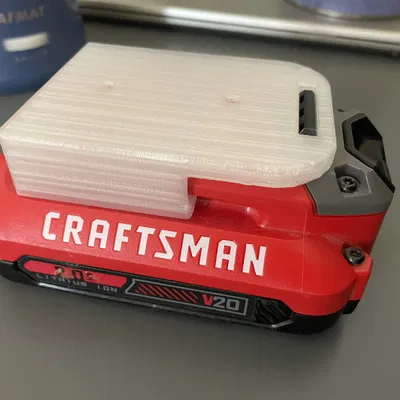 Ngàm Treo Pin Craftsman V20 Gọn Gàng Tiện Lợi