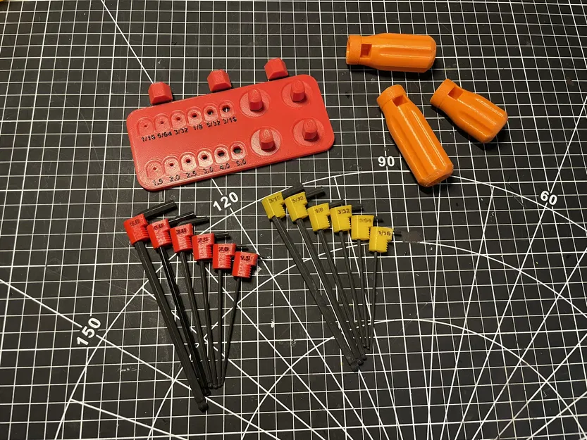 Giá treo bộ lục giác HSW (HSW Allen Key Adapter Holder) - Image 3