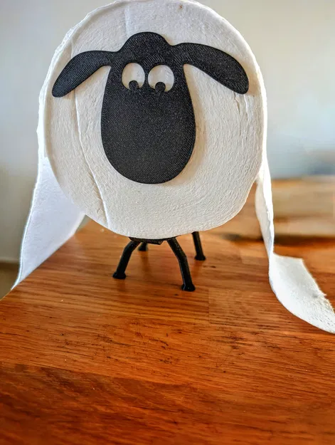 Giá Đựng Giấy Vệ Sinh Hình Cừu Shaun Siêu Đáng Yêu - Image 2