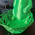 Mô hình chú thỏ ôm giỏ (Easter Bunny with basket) trang trí in 3D - Thumbnail 4