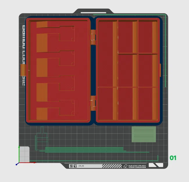 Hộp đựng linh kiện Bambu Lab X1C kèm khay để cụm Hotend - Image 7
