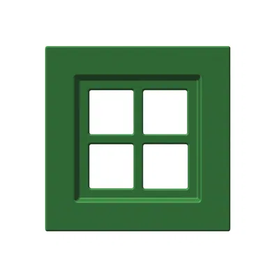 Mô hình cửa sổ vuông Lincoln Log cổ điển - Tệp in 3D