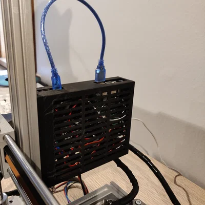 Hộp bảo vệ 2 trong 1 cho BigTreeTech SKR mini E3 và Raspberry Pi