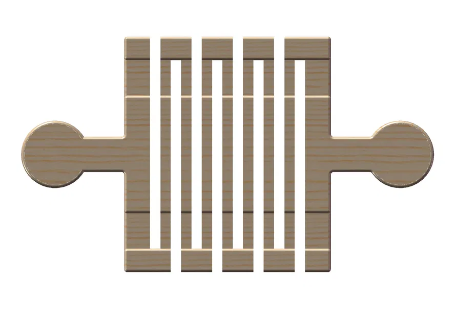 Adapter Nối Ray Tàu Hỏa Bằng Gỗ Loại Nhỏ (Male-Male Flex) Tương Thích Brio - Image 4