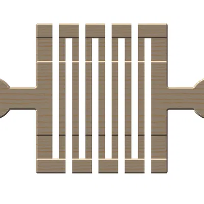 Adapter Nối Ray Tàu Hỏa Bằng Gỗ Loại Nhỏ (Male-Male Flex) Tương Thích Brio