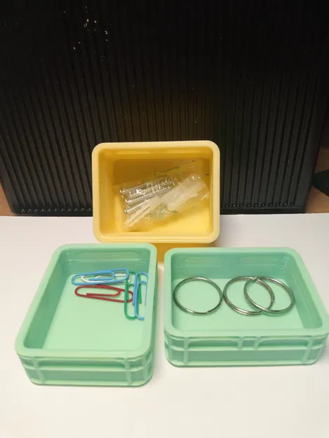 Thùng bia mini xếp chồng: Dựng pin, linh kiện, đồ dùng văn phòng - Image 4