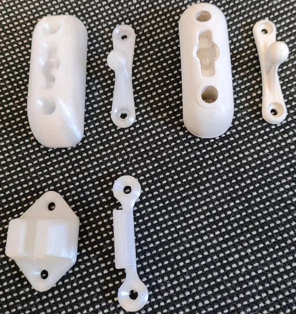 Bộ chốt giữ cửa và đế cho xe Motorhome, Caravan - Image 1