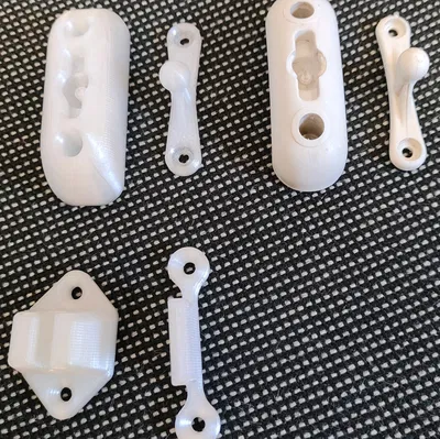 Bộ chốt giữ cửa và đế cho xe Motorhome, Caravan