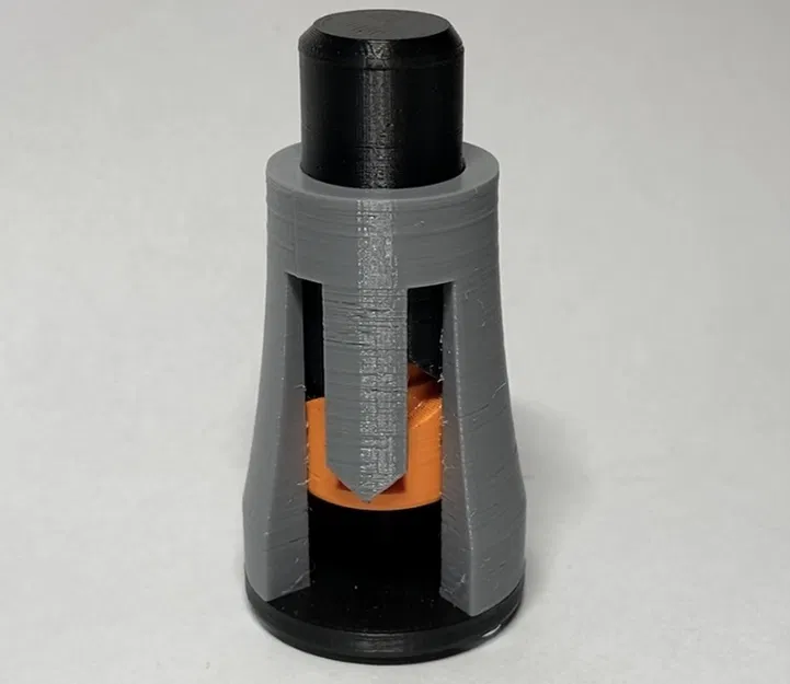 Mô hình cơ chế bấm bút bi (Latch mechanism V3) - Image 1