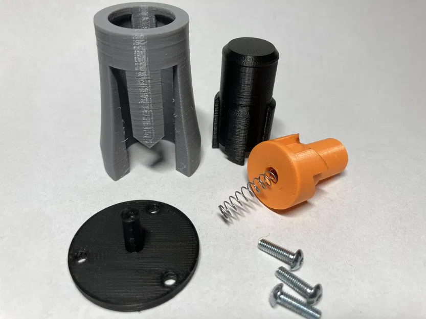 Mô hình cơ chế bấm bút bi (Latch mechanism V3) - Image 2