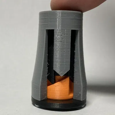 Mô hình cơ chế bấm bút bi (Latch mechanism V3)