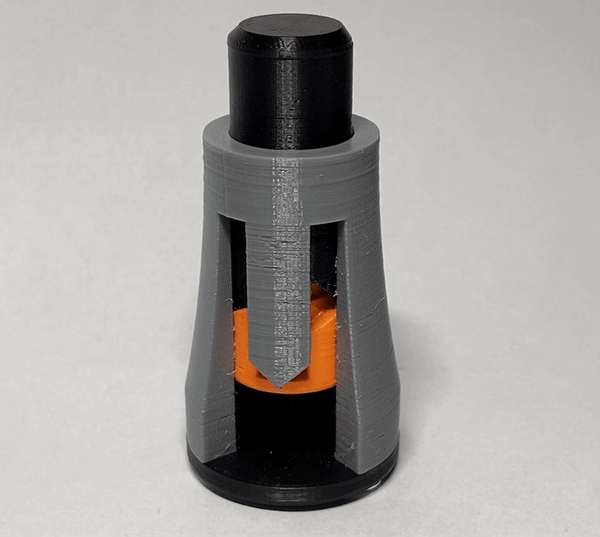 Mô hình cơ chế bấm bút bi (Latch mechanism V3) - Thumbnail 4