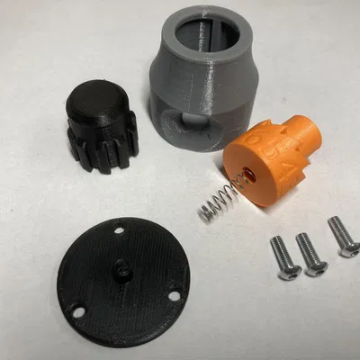 Bộ đếm số với cơ chế bấm