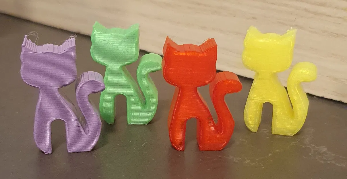 Đánh dấu ly hình mèo siêu cute cho bữa tiệc (Cat meeple glass marker) - Image 1