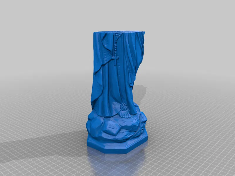 Mô hình tượng Đức Mẹ 3D (Nossa Senhora) chi tiết cao, dễ in - Image 1