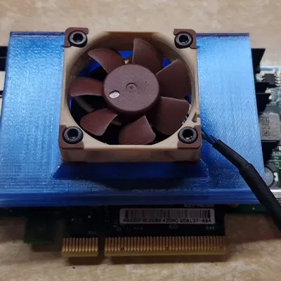 Ngàm gắn quạt 4010 cho card mạng Intel x520-T2 (10Gb NIC)