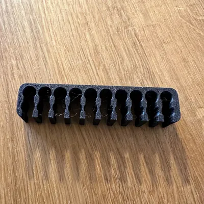 Kẹp cố định dây cáp XLR 2x10 tiện lợi cho studio và sân khấu