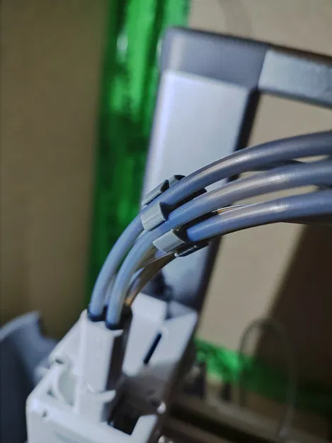 Bộ kẹp gom ống PTFE và cáp cho máy in 3D Bambu Lab A1 - Image 1