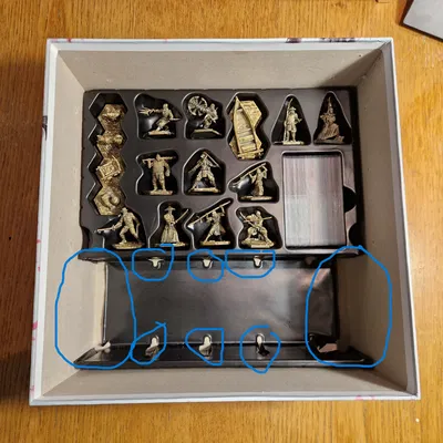 Khay đựng thẻ nhân vật cho game Senjutsu: Battle for Japan