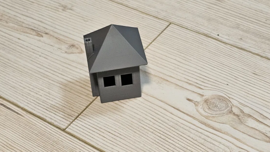 Mô hình ngôi nhà nhỏ (Miniature House) dùng trang trí cực xinh - Image 1